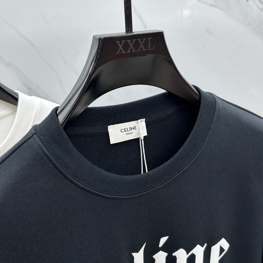 セリーヌ スウェット 偽物 バレない再現度 ロゴ トレーナー 2025新作 ブランド 服 コピー 激安 上質素材 高評価_5