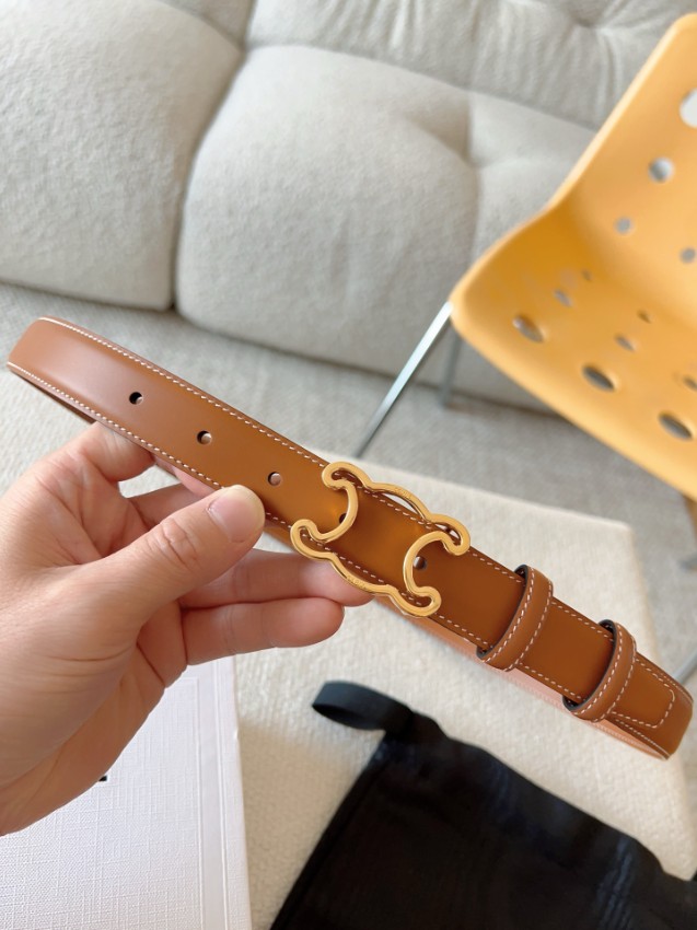 セリーヌ トリオンフバックル キャメルレザーベルト 高再現度 激安屋口コミ 高級感仕上げ 2025新作 職人技術再現 安心の日本倉庫_4