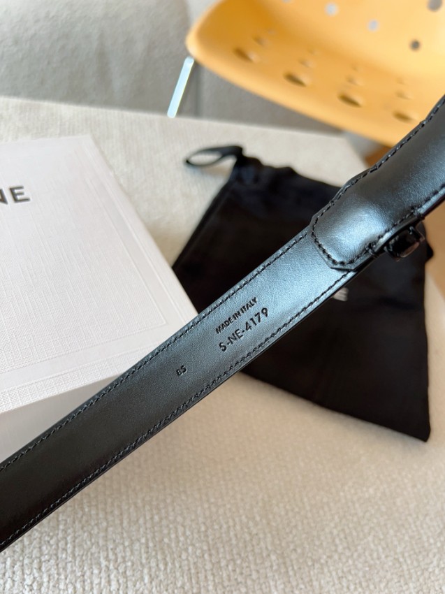 セリーヌ トリオンフバックル ブラックレザーベルト 高再現度 格安 高級感仕上げ 2025新作 職人技術再現 安心の日本倉庫_8