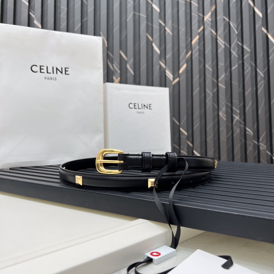 セリーヌ ベルト 格安 2025新作 高再現度 本革使用 ゴールド金具 丁寧な縫製 高級感仕上げ 安心サイト_5