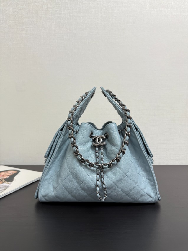 シャネル バッグ ブランド コピー 安全通販 2025新作 高再現度 本革使用 ドローストリング 高級感仕上げ_1