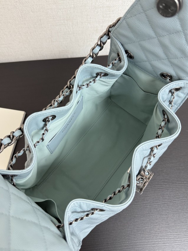 シャネル バッグ ブランド コピー 安全通販 2025新作 高再現度 本革使用 ドローストリング 高級感仕上げ_6