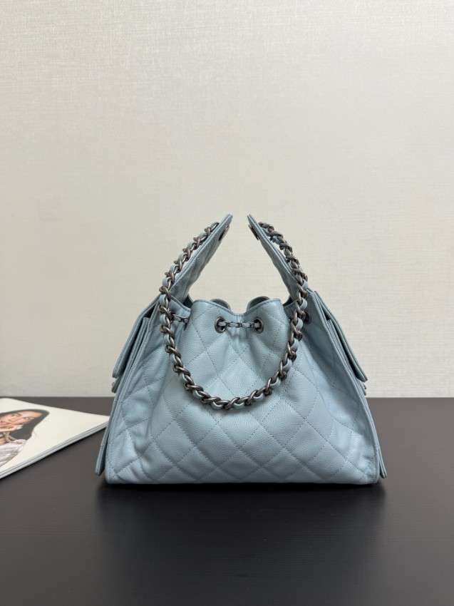 シャネル バッグ ブランド コピー 安全通販 2025新作 高再現度 本革使用 ドローストリング 高級感仕上げ_4