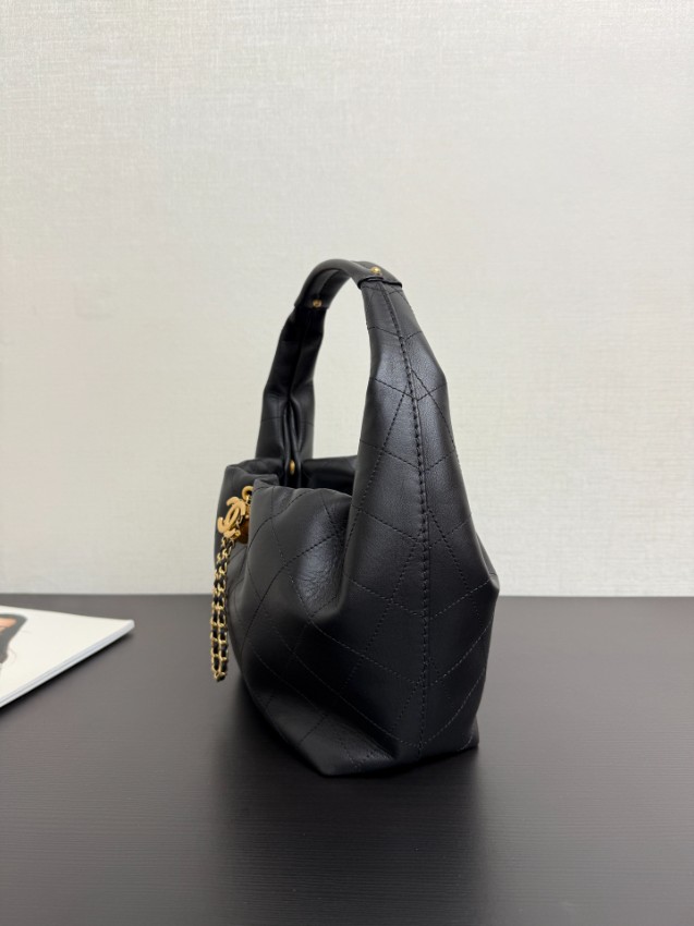 シャネル バッグ n級 2025新作 高再現度 本革使用 ドローストリング仕様 ゴールド金具 高級感仕上げ 安心サイト_2