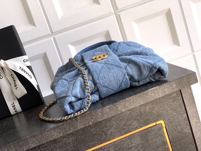 シャネル デニム リボンバッグ 2025新作 激安 高再現度 精密ディテール 高級感仕上げ 丁寧な縫製 安心の日本倉庫_4