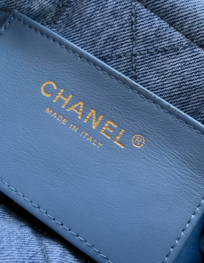 シャネル デニム リボンバッグ 2025新作 激安 高再現度 精密ディテール 高級感仕上げ 丁寧な縫製 安心の日本倉庫_9