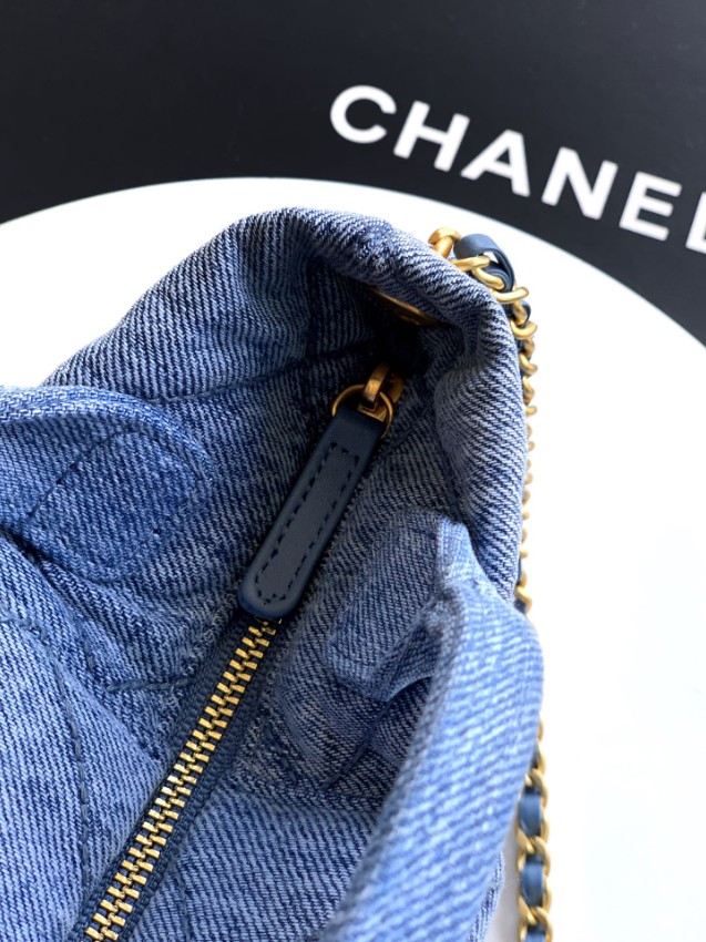 シャネル デニム リボンバッグ 2025新作 激安 高再現度 精密ディテール 高級感仕上げ 丁寧な縫製 安心の日本倉庫_8