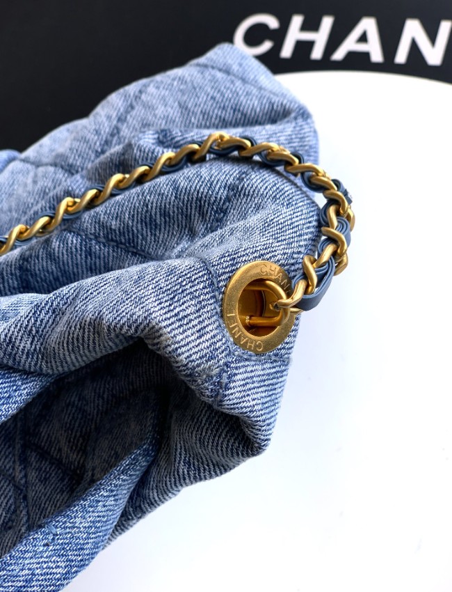 シャネル デニム リボンバッグ 2025新作 激安 高再現度 精密ディテール 高級感仕上げ 丁寧な縫製 安心の日本倉庫_7