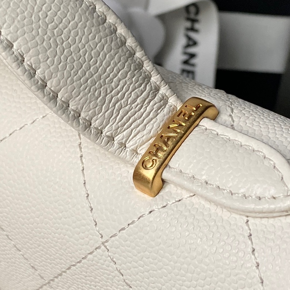 シャネル ホワイト ミニフラップバッグ 2025新作 偽物 バレない再現度 高級感仕上げ 精密ディテール 丁寧な縫製 安心サイト_6