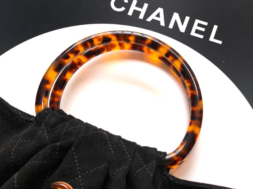 シャネル ブラック トップハンドルバッグ 2025新作 ブランド コピー 高級感仕上げ 上質素材使用 精密ディテール 丁寧な縫製_5