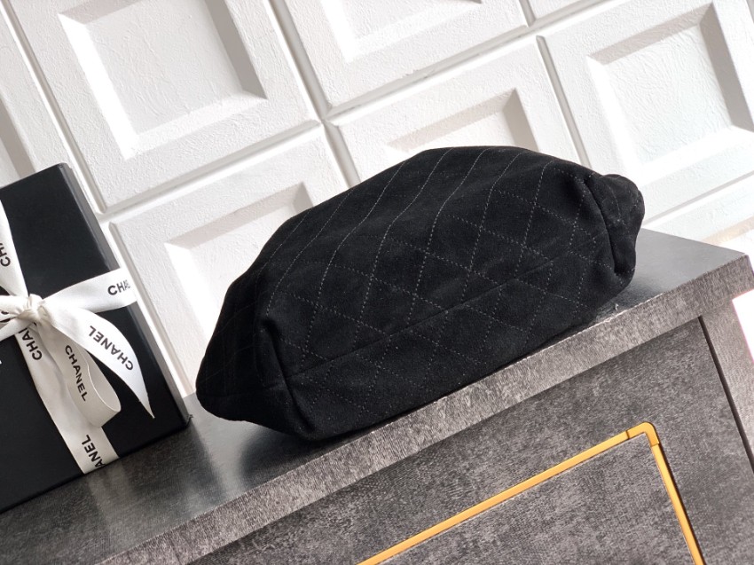 シャネル ブラック トップハンドルバッグ 2025新作 ブランド コピー 高級感仕上げ 上質素材使用 精密ディテール 丁寧な縫製_3