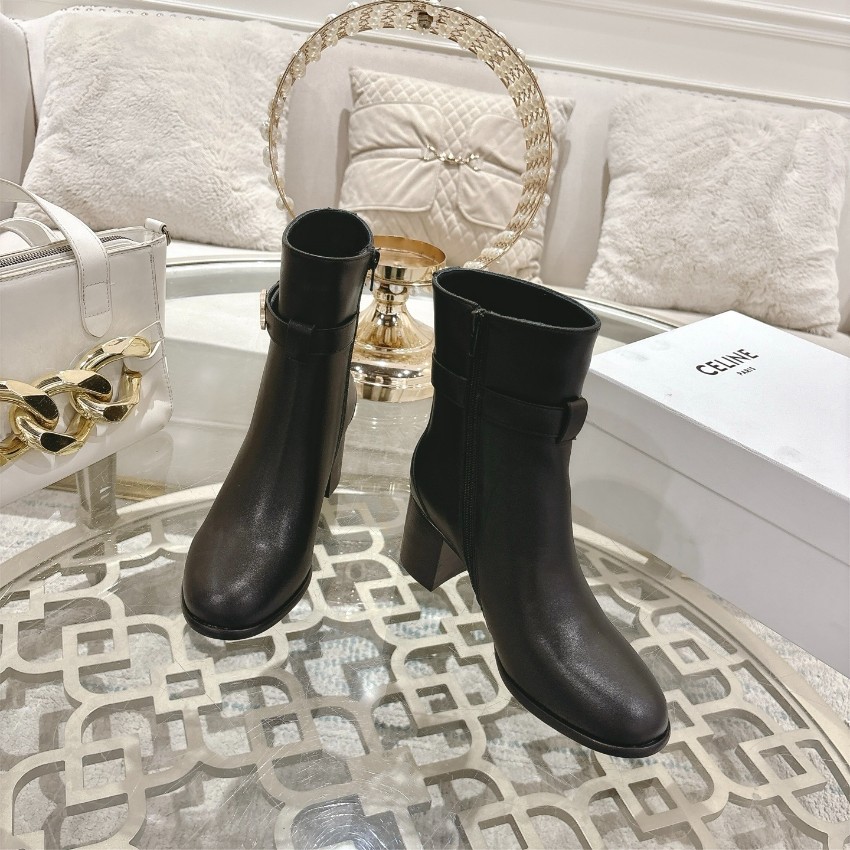 セリーヌ 定番ショートブーツ 2025新作 n級 高評価 口コミ多数 高再現度 本革使用 上質感 安心サイト_3