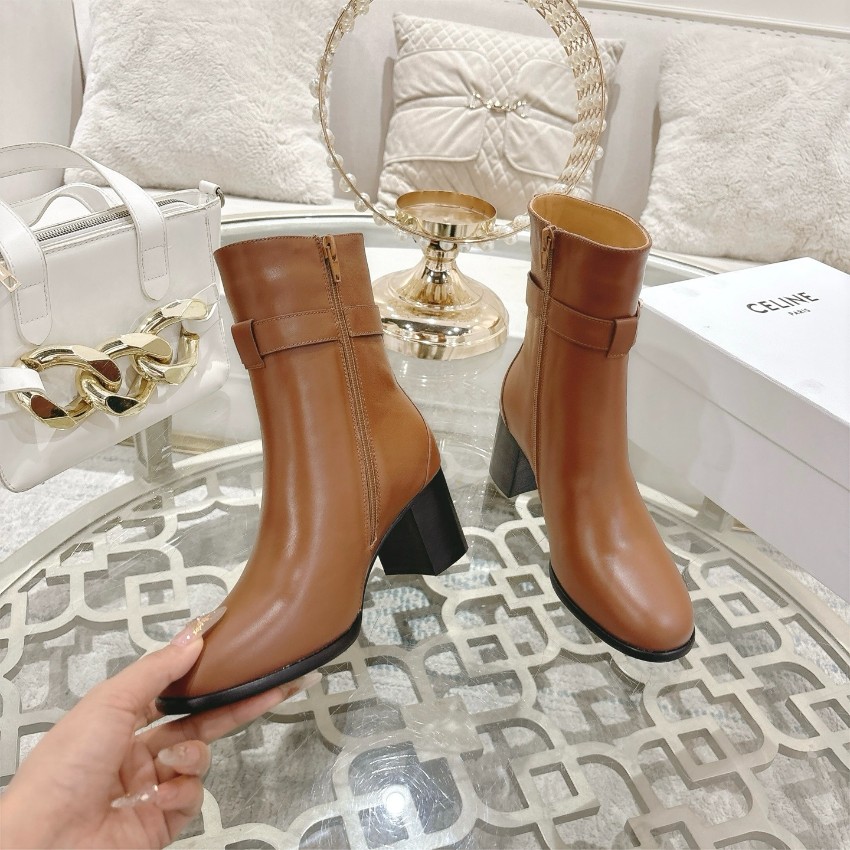 セリーヌ 定番ショートブーツ 2025新作 偽物 高評価 口コミ多数 高再現度 本革使用 上質感 安心サイト_4