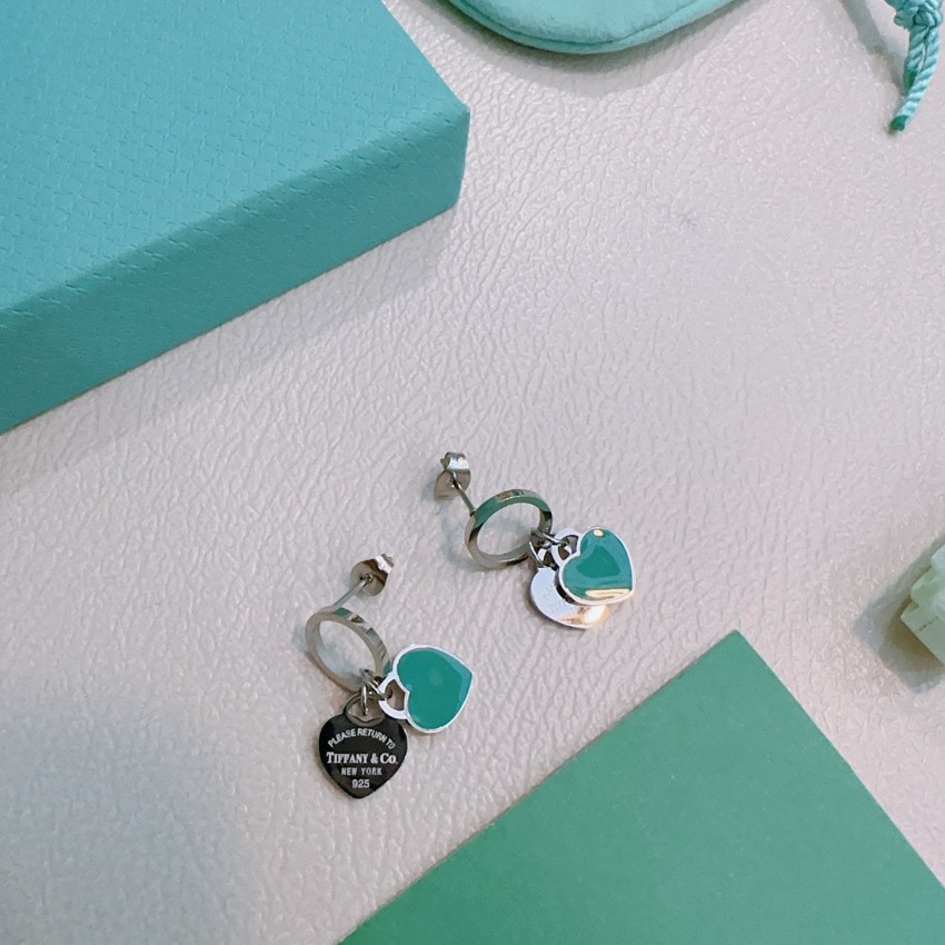 ティファニー 激安 ブルーハートチャームピアス 2025新作 高再現度 精密ディテール 上質感 高級感仕上げ 秘密厳守配送_3