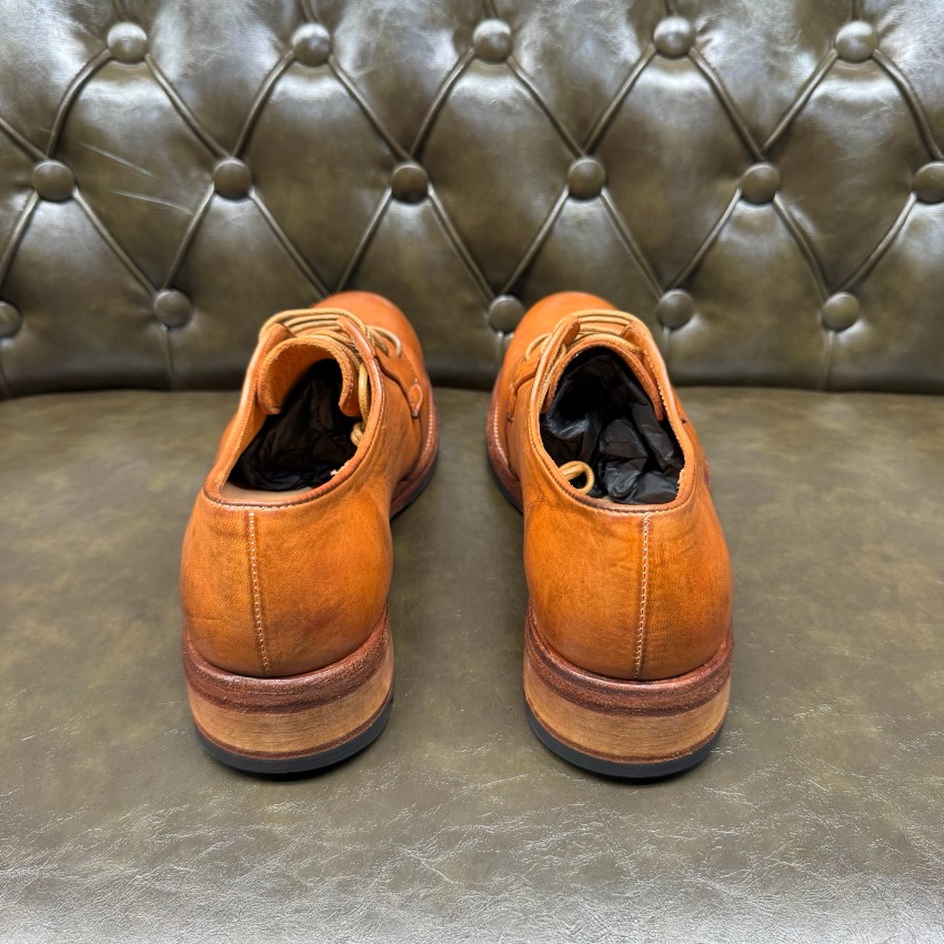 プラダ メンズ レザードレスシューズ 格安 2025新作 高再現度 精密ディテール 上質感 高級感仕上げ 職人技術再現 発送保証 安心サイト_1