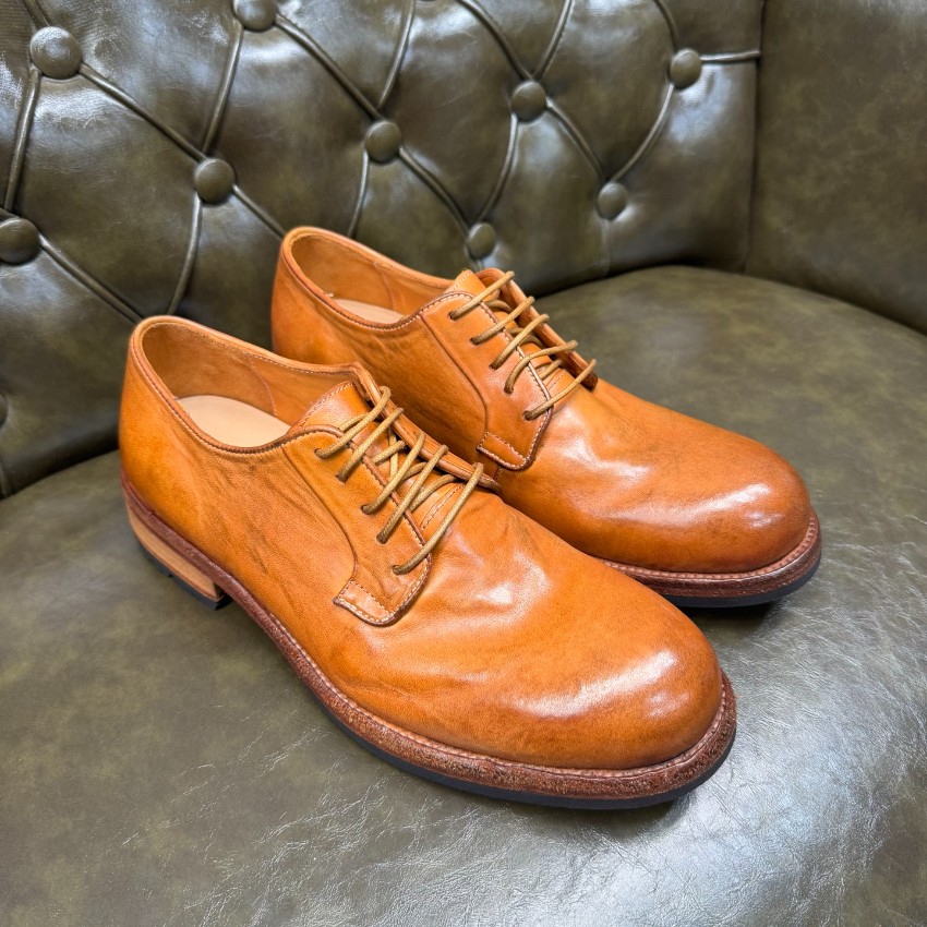 プラダ メンズ レザードレスシューズ 格安 2025新作 高再現度 精密ディテール 上質感 高級感仕上げ 職人技術再現 発送保証 安心サイト_4