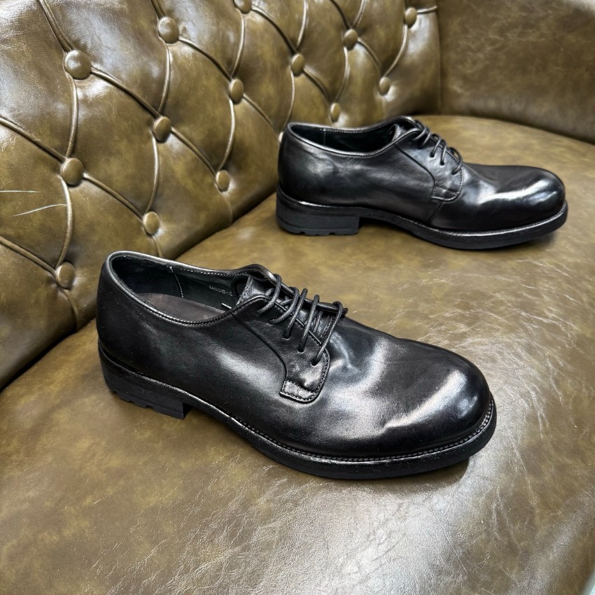 プラダ メンズ レザードレスシューズ スーパーコピー 優良サイト 2025新作 高再現度 精密ディテール 高級感仕上げ 上質感 発送保証_1