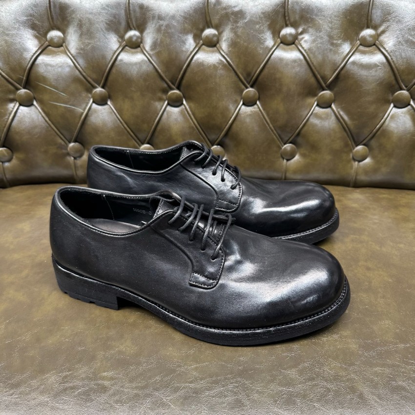 プラダ メンズ レザードレスシューズ スーパーコピー 優良サイト 2025新作 高再現度 精密ディテール 高級感仕上げ 上質感 発送保証_6