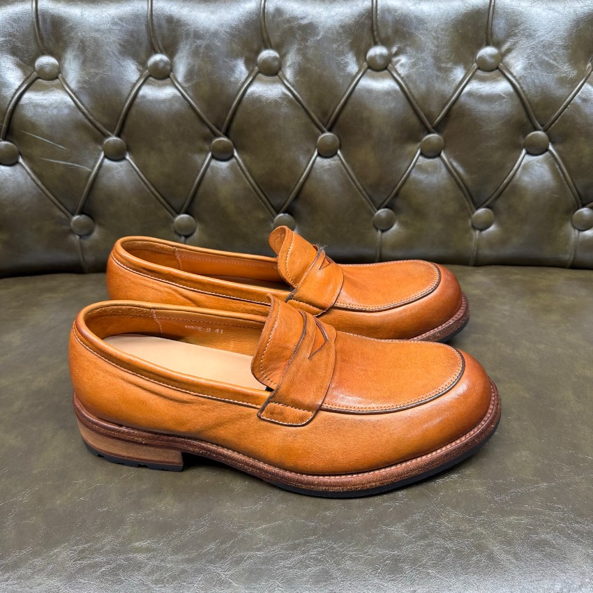 プラダ メンズ レザーローファー n級 2025新作 高再現度 精密ディテール 上質感 高級感仕上げ 職人技術再現 発送保証 安心サイト_8