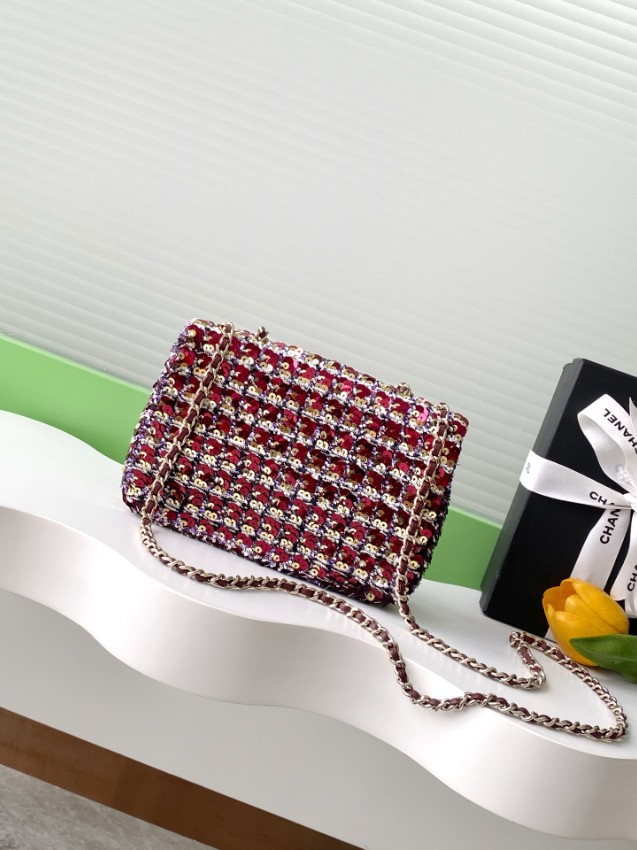 シャネル ツイードチェーンバッグ 偽物 2025新作 高再現度 精密ディテール 高級感仕上げ 上質感 レビュー高リピ率 発送保証 安心サイト_3