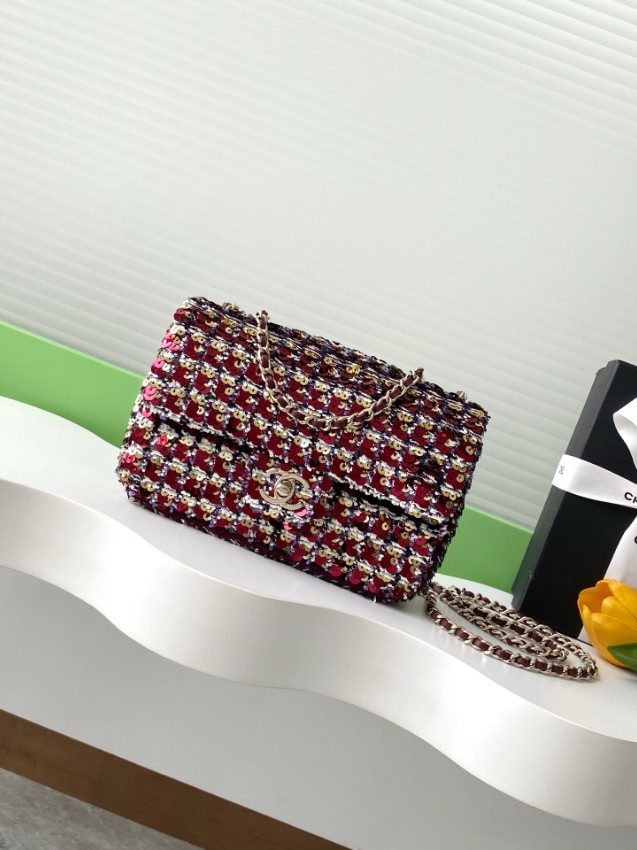 シャネル ツイードチェーンバッグ 偽物 2025新作 高再現度 精密ディテール 高級感仕上げ 上質感 レビュー高リピ率 発送保証 安心サイト_2