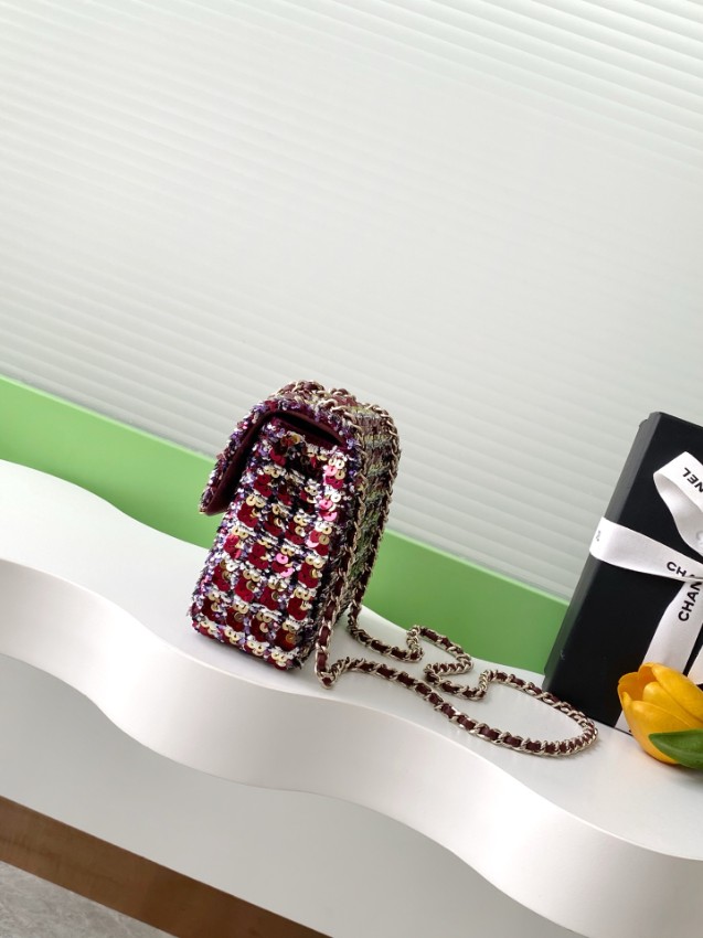 シャネル ツイードチェーンバッグ 偽物 2025新作 高再現度 精密ディテール 高級感仕上げ 上質感 レビュー高リピ率 発送保証 安心サイト_1