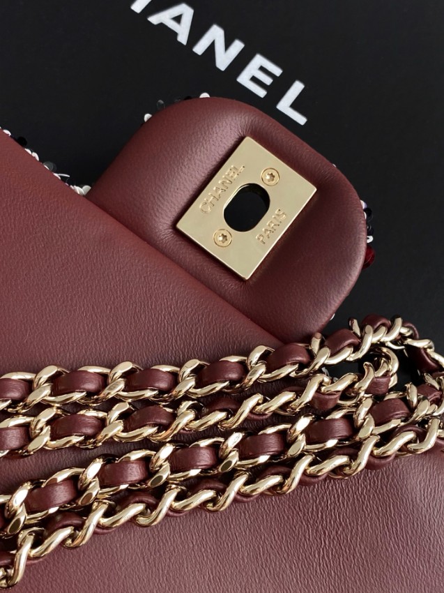 シャネル ツイードチェーンバッグ 偽物 2025新作 高再現度 精密ディテール 高級感仕上げ 上質感 レビュー高リピ率 発送保証 安心サイト_7