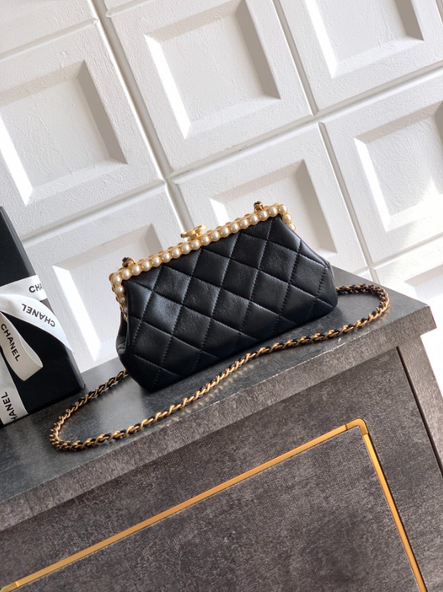 シャネル パールトップキルティングショルダーバッグ 偽物 バレない再現度 2025新作 高再現度 精密ディテール 高級感仕上げ 上質感 発送保証_3