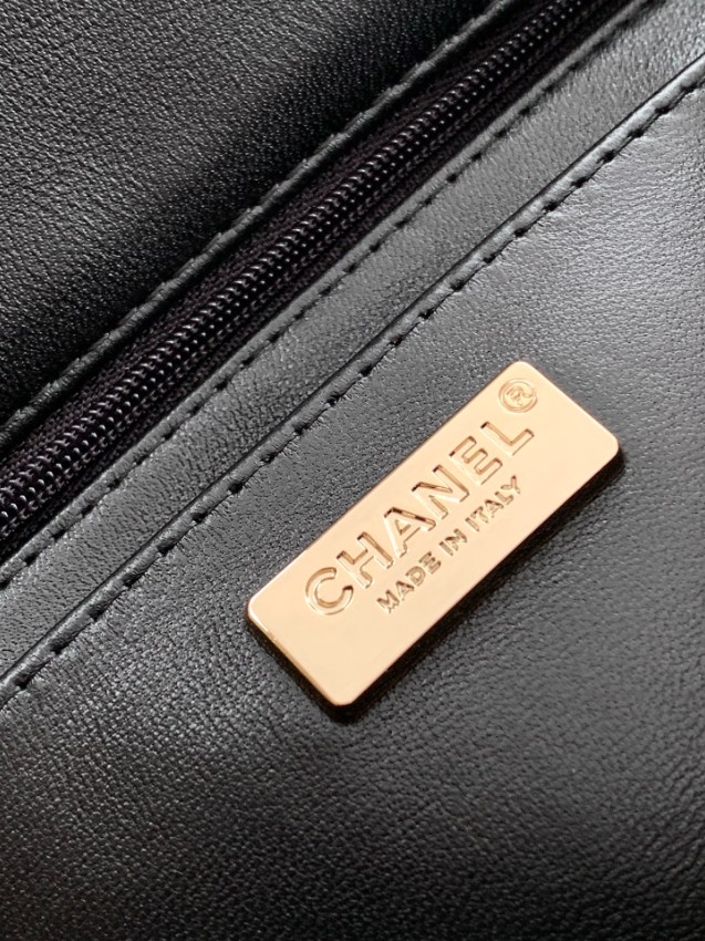 シャネル チェーンショルダーバッグ 2025新作 高級感仕上げ 激安 精密ディテール ブラック×ホワイト再現度モデル_9