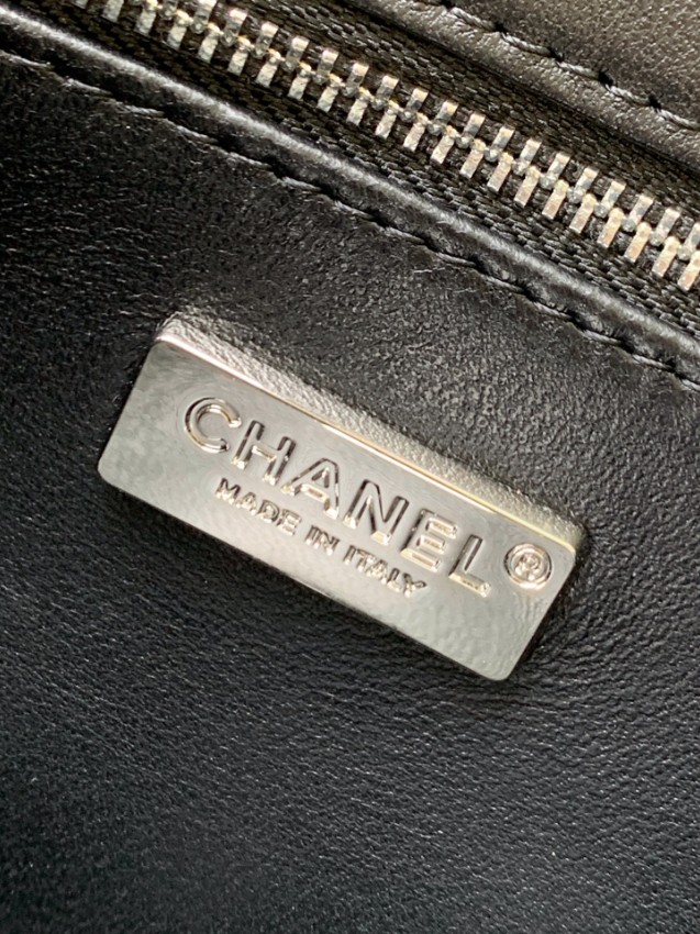 シャネル ブラックフローラル スパンコール フラップバッグ コピー 圧倒的な再現度 高級感仕上げ 丁寧な縫製 追跡可能 チェーンショルダー_9