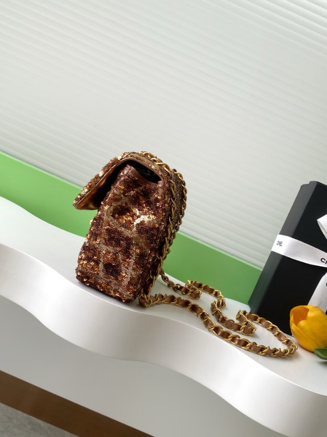 シャネル スパンコール チェーンショルダーバッグ 2025新作 高再現度 n級 高評価 口コミ多数 精密ディテール 高級感仕上げ 安心サイト_1