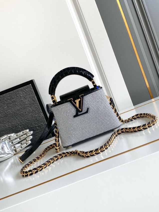 ルイ・ヴィトン ミニ トップハンドル チェーン バッグ 2025新作 定番モデル ブランド コピー 安全通販 高再現度 高評価 口コミ多数 安心サイト_1