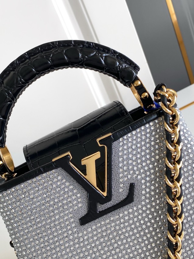 ルイ・ヴィトン ミニ トップハンドル チェーン バッグ 2025新作 定番モデル ブランド コピー 安全通販 高再現度 高評価 口コミ多数 安心サイト_6