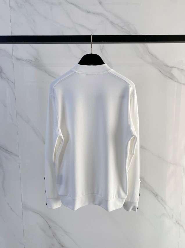 プラダ ブランド コピー 安全通販 ロゴプレート長袖トップス 2025新作 定番モデル 高再現度 高品質仕上げ 快適な着心地 通気性良好 男女兼用_2