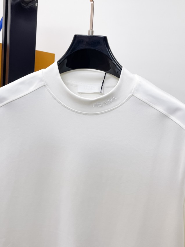 プラダ 偽物 バレない再現度 ロゴポケット長袖トップス 2025新作 定番モデル 高再現度 高品質仕上げ 快適な着心地 通気性良好 男女兼用_3