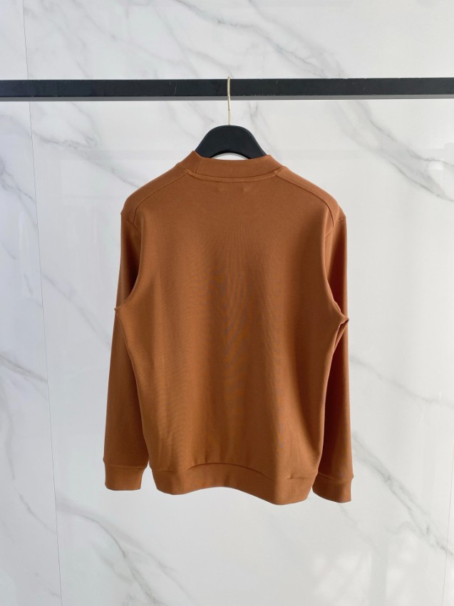 プラダ n級 2025新作 ブラウン 定番クルーネックスウェット 高再現度 高評価 職人技術再現 安心サイト 実店舗運営_2