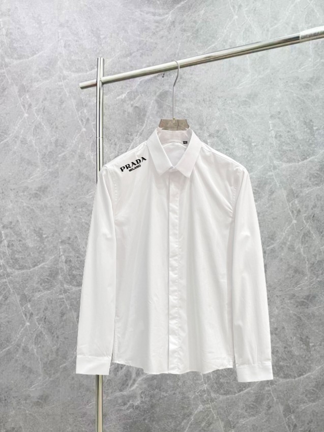 プラダ 激安屋口コミ ホワイトシャツ 品質管理徹底で快適な着心地 即納対応の精密ディテール再現モデル_1