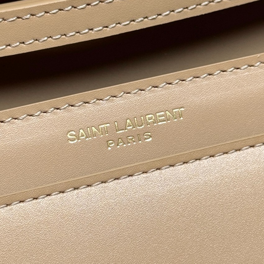 サンローラン チェーンウォレット 偽物 2025新作 高品質 上質感 丁寧な縫製 高再現度 精密ディテール ベージュ系 人気アイテム_6