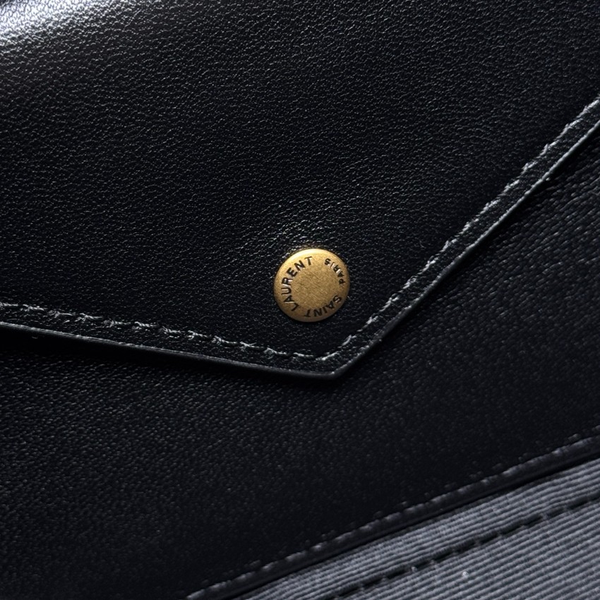 サンローラン 激安 2025新作 オリーブグリーンキルトレザーバッグ 高再現度の精密ディテール 高級レベル仕様 圧倒的な再現度 発送保証 追跡可能_9