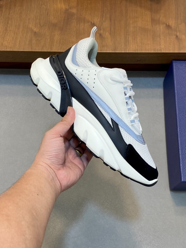 ディオール スーパーコピー 優良サイト 定番 ダッドスニーカー メッシュ×レザー 2026新作 高再現度 高品質 安心サイト 秘密厳守配送_4