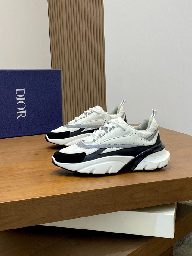 ディオール スーパーコピー 優良サイト 定番 ダッドスニーカー メッシュ×レザー 2026新作 高再現度 高品質 安心サイト 秘密厳守配送_2