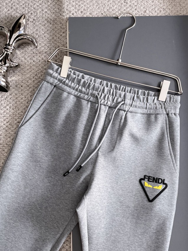 フェンディ 2026新作 ジョガーパンツ 格安 高再現度 高品質仕上げ 男女兼用 快適な着心地 肌触り良好 安心サイト_3