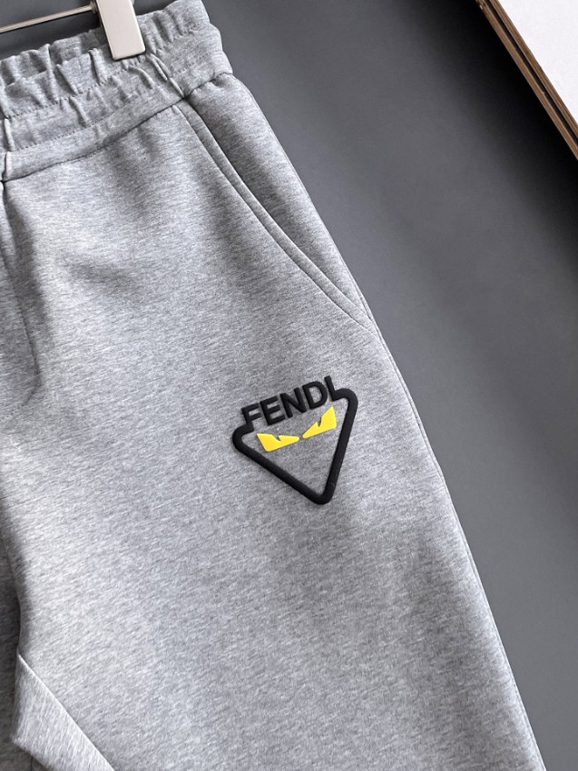 フェンディ 2026新作 ジョガーパンツ 格安 高再現度 高品質仕上げ 男女兼用 快適な着心地 肌触り良好 安心サイト_4