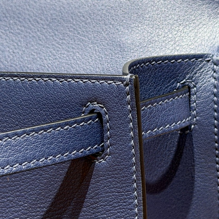 エルメス 偽物 ケリーポシェット ハンドバッグ 定番ネイビー 2026新作 高再現度 精密ディテール 高級感仕上げ 安心サイト_3