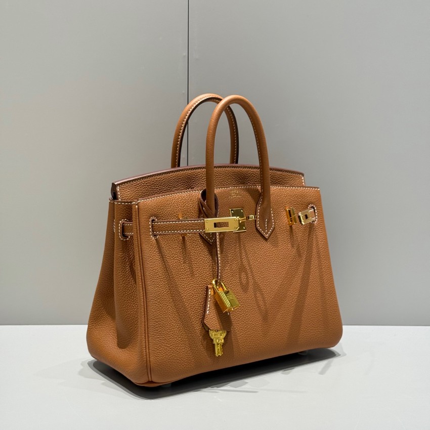 エルメス バーキン 25 ブラウン ハンドバッグ 2026新作 激安 高再現度 本革使用 精密ディテール 高級感仕上げ 安心サイト 秘密厳守配送_1