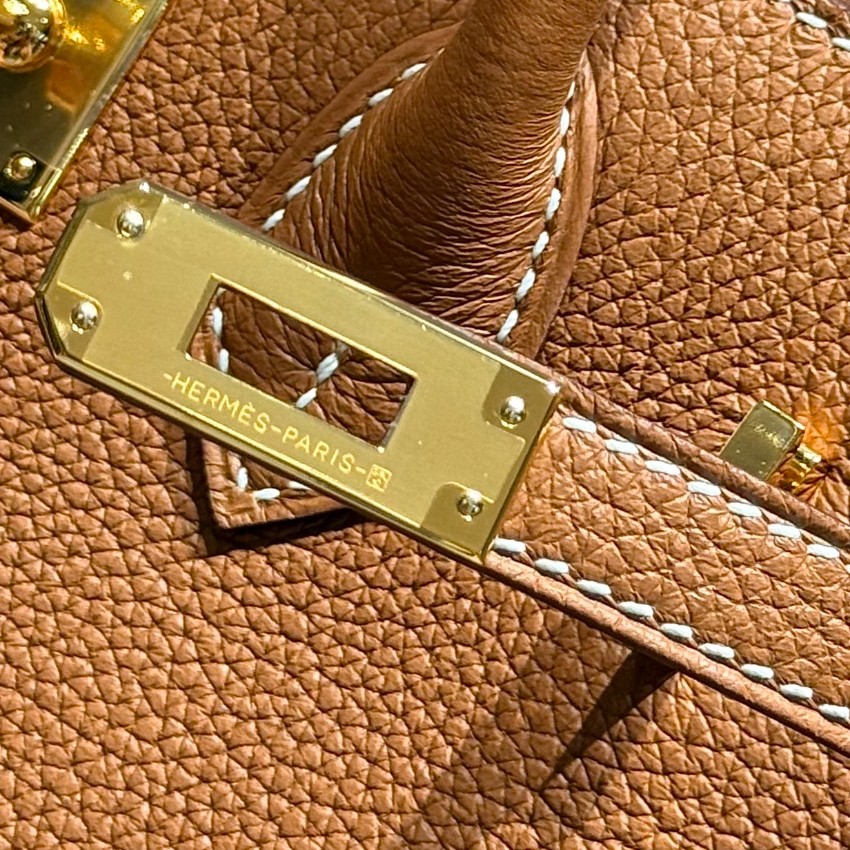 エルメス バーキン 25 ブラウン ハンドバッグ 2026新作 激安 高再現度 本革使用 精密ディテール 高級感仕上げ 安心サイト 秘密厳守配送_3