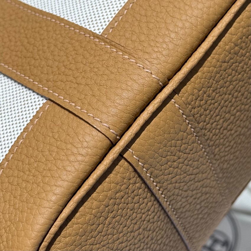 エルメス ガーデンパーティ TPM トートバッグ ブラウン 2026新作 コピー 安全通販 高再現度 本革使用 精密ディテール 安心サイト 秘密厳守配送_5