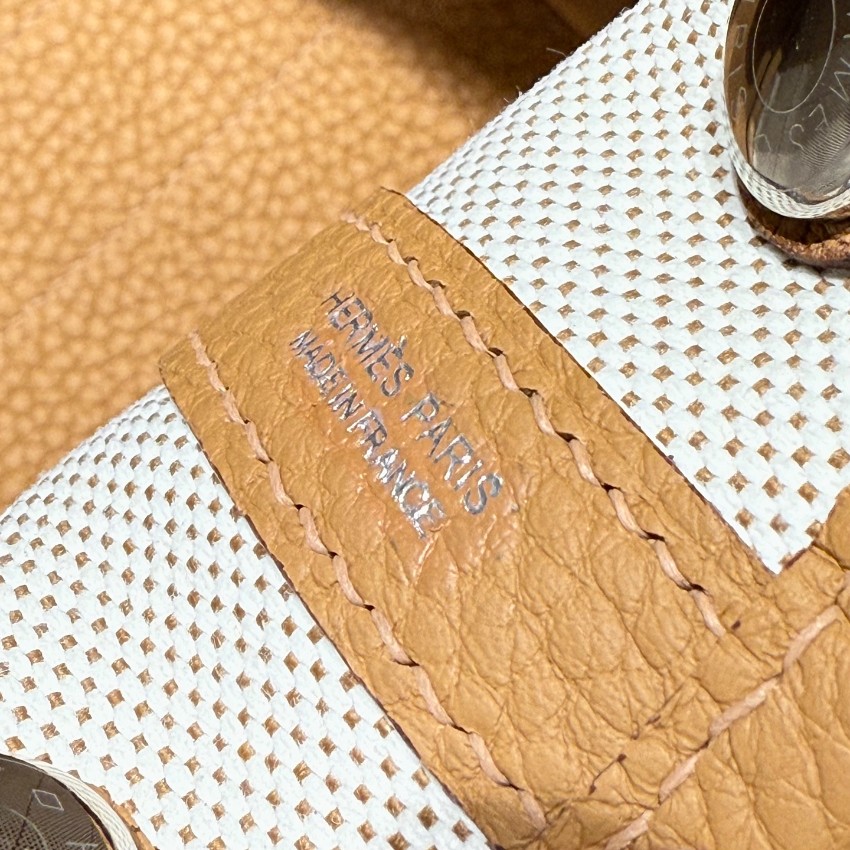 エルメス ガーデンパーティ TPM トートバッグ ブラウン 2026新作 コピー 安全通販 高再現度 本革使用 精密ディテール 安心サイト 秘密厳守配送_8