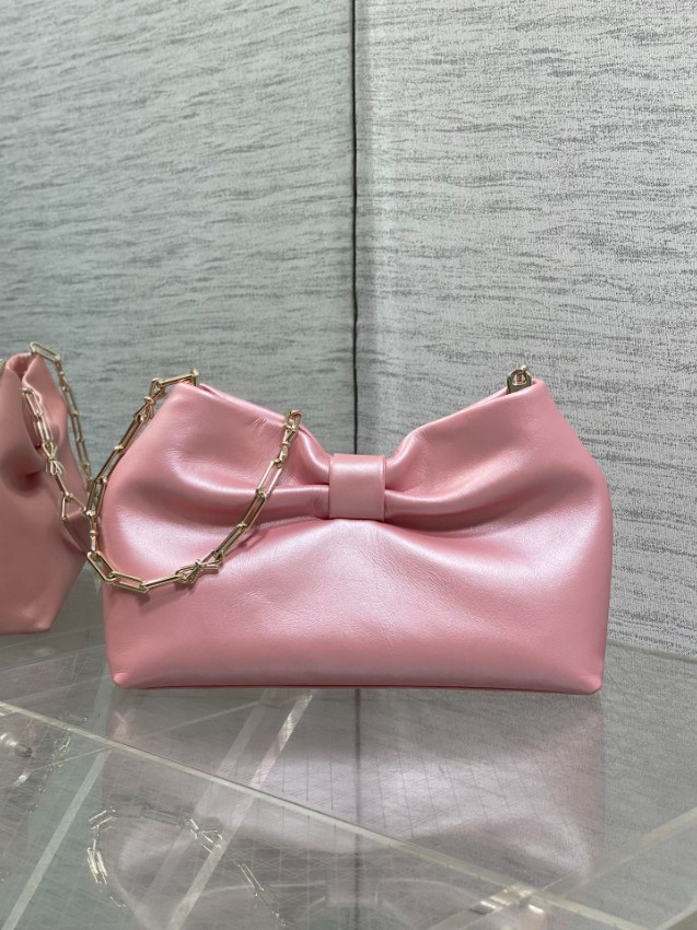 ディオール ボウデザイン チェーンバッグ 2026新作 本革使用 高再現度 精密ディテール 丁寧な縫製 上質感 安心取引 発送保証 スーパーコピー_3