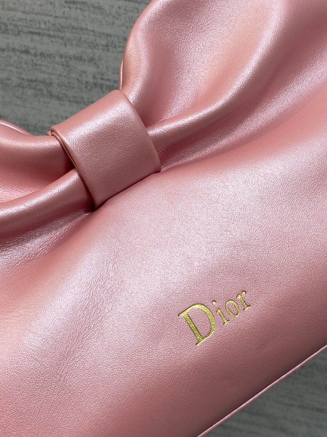 ディオール ボウデザイン チェーンバッグ 2026新作 本革使用 高再現度 精密ディテール 丁寧な縫製 上質感 安心取引 発送保証 スーパーコピー_8
